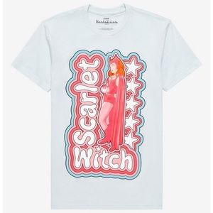 Marvel WandaVision Scarlet Witch Retro Women’s T-Shirt - BoxLunch Exclusive-NWT